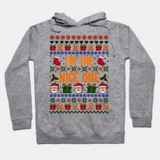 Nice and Naughty Ugly Christmas Matching Sweatshirts Hoodie